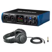 PreSonus Studio 24C USB Interface Bundle with Audio-Technica ATH-M20x Headphones