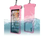 Clear Waterproof Case Dry Bag Underwater Phone Case With Lanyard Beach Pouch Compatible For Iphone 11/11 Pro Max / Xs Max / Xr / X / 8 / 8P For Galaxy S20