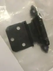 New Amerock BP3428ORB Black Cabinet Hinge Set Of 2