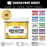 Glitter Plastisol Ink For Screen Printing - Low Temp Cure 270F