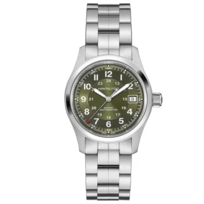 New Hamilton Khaki Field Auto Green Dial 38mm Men's Watch H70455160