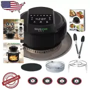 Versatile 7-in-1 Instant Pot Air Fryer Lid - Dish-Free Cleanup & Compact Design