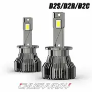 Fit Infiniti QX60 2014 2015 2016 2017 D2S/D2R Headlight Hi/Lo beam 38000LM 2PCS (for: Nissan)