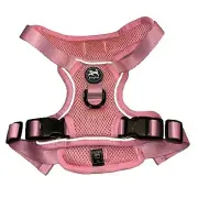 PoyPet Reflective Soft Breathable Mesh Dog Harness Choke-Free Double Padded s