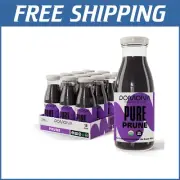 Organic Cold Pressed Prune Juice, 8.4oz Bottles - Pack of 12, Pure Nutrition