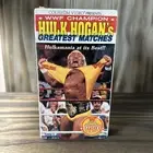 WWF Hulk Hogan’s Greatest Matches VHS 1992 Coliseum Video Sealed