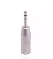 3 Pack 1/4" TRS to XLR Adapter