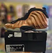 NIKE LITTLE POSITE ONE "COPPER" GS 2017 SZ 6.5Y/ 8(W) 644791-004 DS Foamposite
