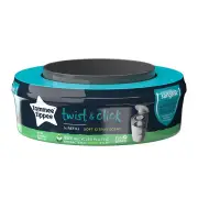 Tommee Tippee Twist & Click Advanced Nappy Disposal System Refill Cassette
