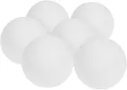 KITANDOVE 6Pcs Mini Foosball Balls Table Soccer Balls Durable Replacement Accessories for Tabletop Games Fun and Practical Design Enhance Your Gaming Experience