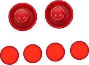 NULYLU Air Hockey Pucks Pushers Set Air Hockey Parts for Game Table Replacement for Old Hockey Equipment