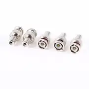 5pcs CCTV BNC Male to RCA Female Jack Video Coaxial Cable Connector Coupler