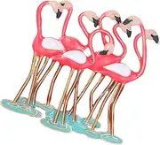 [LIFKOME] Stylish 1 Pc Flamingos Shape Brooch Breastpin Fashion Clothes Pin Party Accessory Adorable Corsage