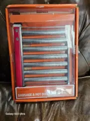 Stainless Steel Sausage Hotdog Roller Rack Grill With 6 Section Brat Griller