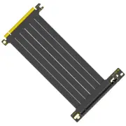 PCIe 3.0 Riser Cable, x16 High Speed Graphics Card Extension Port Adapter, Fl...