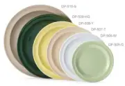 G.E.T. DP-507-* 2 Dozen - 7-1/4" Round Melamine Dessert Plate 6 Colors Avail