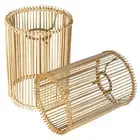 2 pack Small Lampshades for Table Lamp Shade Floor Lamp Shade,woven rattan bo...
