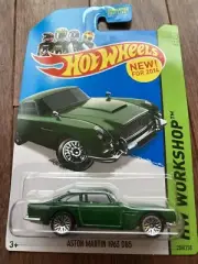 Hot Wheels Aston Martin 1963 DB5, Green , NEW (I combine shipping)