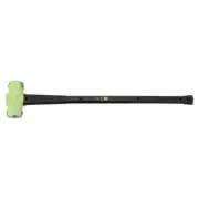 Jet Steel Head 36 in. Bash Sledge Hammer (30HRC) Rubber Handle Comfort Grip