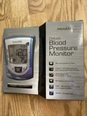 NEW Microlife Deluxe Upper Arm Blood Pressure Monitor w/ Storage Case BP3NQ1-4W
