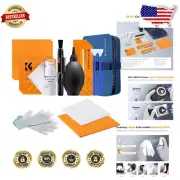 Professional Lens Cleaning Kit for DSLR & Mirrorless Cameras with Sensor Swabs