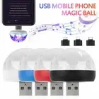 Mini USB Disco Party DJ LED Stage Effect Light Lamp Laser Crystal Magic Ball