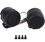 12V 500W Car Audio Speaker Tweeter Loudspeaker 2Pcs Super Power Round Design Universal Fit for All Vehicles Crisp Sound Output Easy Installation