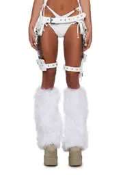 [Club Exx] Babe Crusade Leg Holster Bag - White