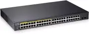 50-Port Poe Switch Gigabit Ethernet Smart (GS1900-48HPV2) - Managed, with 24X Po