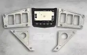 Aluminum Dash Panel 6 Switch Polaris RZR XP1000 Ride Command XP1K Custom Upgrade