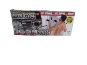Iron Gym Pull Up Bars for Doorway, Adjustable Width Locking, DAMAGED PACKAGING
