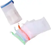 VICASKY 5pcs Net Exfoliating Soap Pouch Soap Holder Soap for Soap Bars Soap Saver Soap Exfoliating Soap Saver Random Color