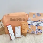 Clarins EXTRA FIRMING Gift Set; Eye Cream, Night Cream, Lip Balm, Pouch bag