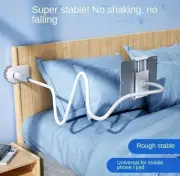Folding Gooseneck Tablet Stand Mount Holder - white