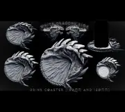 White Dragon Coaster Legion Terrain Scenery Tabletop Miniatures 28mm Wargames