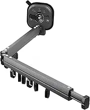 Retractable Clothes Drying Rack, Folding Clothes Drying Rack Easy Installation Suction Cup Bifold for Balcony