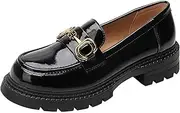 [ZIRIA] Women Loafers Sneakers Spring Leather Platform Shoes Women Casual Female Shoes