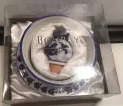 Bombay Blue White Wine Coaster Stopper