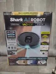 Shark RV2000WD AI Robot VacMop Wi-Fi Connected Robot Vacuum & Mop Works W/ Alexa