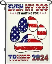 Trump 2024 Garden Flag Take America Back Garden Flags for Outside 12x18 Double