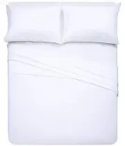 RV/Short Queen Sheet Set, Camper Queen Sheet Set, 4-Piece Bed Sheets for