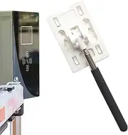 Telescopic Rod Card Holder,Telescopic Card Holder Rod for Car Parking Payment | Parking Toll Card Reaching Tool for Car Parking Fee Payment, Vehicle Parking Toll Swiping Card Stick Puchen