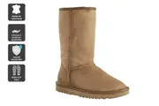 UGG Outback Premium Australian Sheepskin Long Classic Boot Chestnut