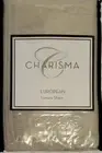 Charisma Bellissimo Luxury EURO Pillow Sham 26 x 26 Beige Polyester
