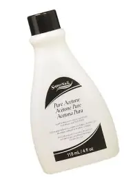 Super Nail Pure Acetone, 4 Fl Oz