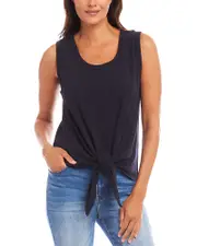 Karen Kane Tie Front Tank Top S