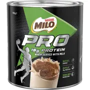 Nestle Milo Pro Chocolate Milk Powder High Protein Tub 700g