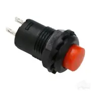 10) Switch, Momentary, Dash Mount, 12V 3 Amp, RHOX
