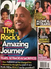 OK! Magazine May 9, 2022 ￼Dwayne “The Rock” Johnson’s Amazing Journey