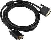 Angoily DVI to DVI Monitor Cable HDTV Cable for Video Adapter Laptop/Desktop/PC to TV/Projector Connection